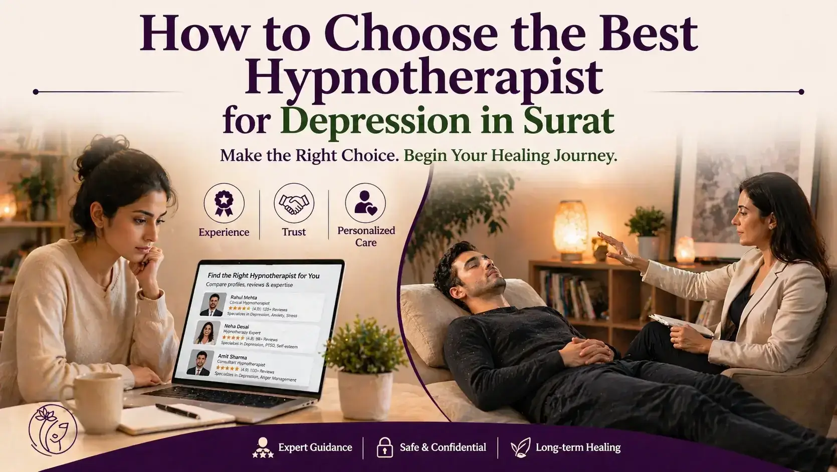 How to Choose the Best Hypnotherapist for Depression in Surat