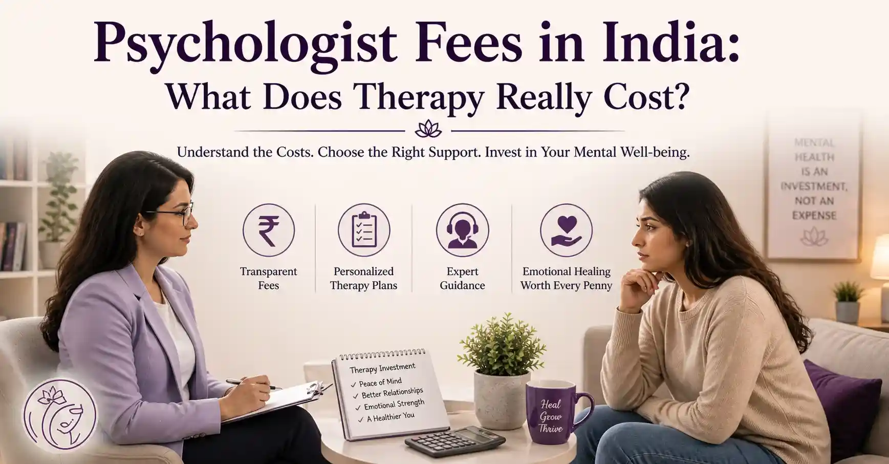 Psychologist Fees in India: What Does Therapy Really Cost?