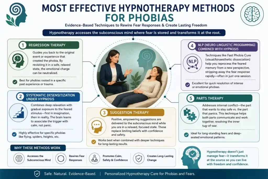hypnotherapy methods for phobias