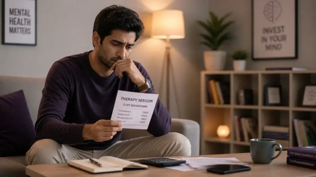psychologist fees in India therapy cost guide